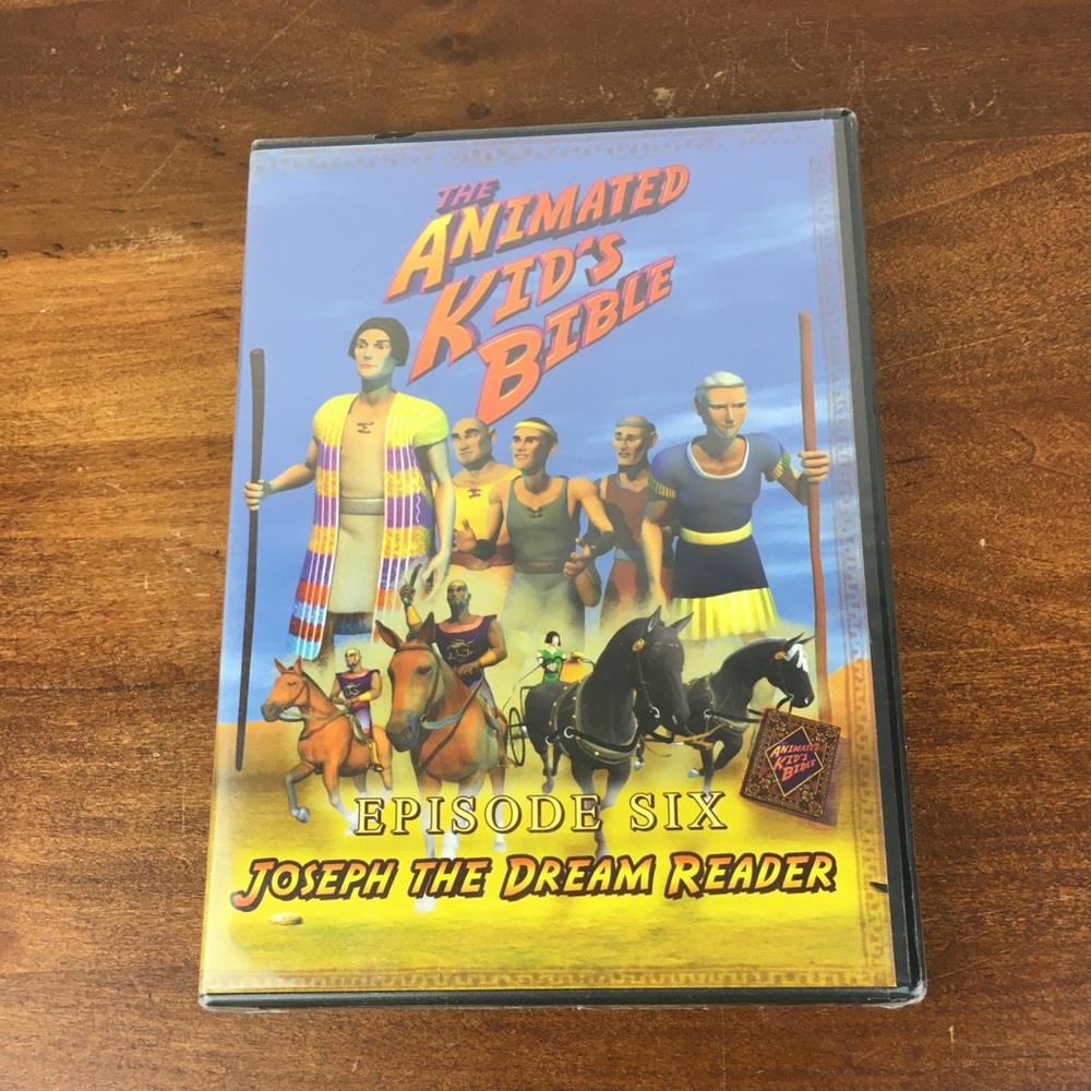 The Animated Kids Bible Episode 6 Joseph Dream Reader  DVD The Kids Bible New